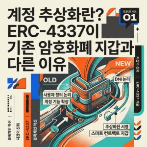 ai thumbnail poster 계정 추상화란 ERC 4337이 기존 암호화폐 지갑과 다른 이유 1787288718