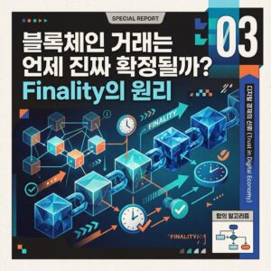 ai thumbnail poster 블록체인 거래는 언제 진짜 확정될까 Finality의 원리 1787384383