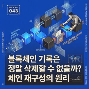 ai thumbnail poster 블록체인 기록은 정말 삭제할 수 없을까 체인 재구성의 원리 1787385877