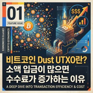 ai thumbnail poster 비트코인 Dust UTXO란 소액 입금이 많으면 수수료가 증가하는 이유 1787293466
