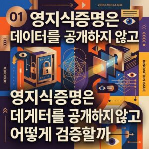 ai thumbnail poster 영지식증명은 데이터를 공개하지 않고 어떻게 검증할까 1787502226