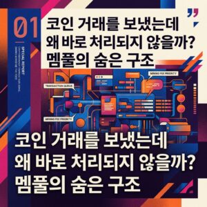 ai thumbnail poster 코인 거래를 보냈는데 왜 바로 처리되지 않을까 멤풀의 숨은 구조 1787383358