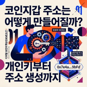 ai thumbnail poster 코인지갑 주소는 어떻게 만들어질까 개인키부터 주소 생성까지 1787384252