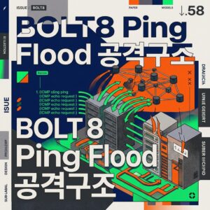 ai thumbnail poster BOLT8 Ping Flood 공격구조 1788768964
